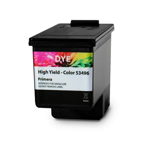 Primera LX610e Farbtintenpatrone Dye - Original Farbtintenpatrone für brillante Druckergebnisse, kompatibel mit DTM und Primera Druckern, ideal für professionelle Etiketten.