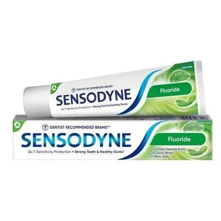 Sensodyne Fluoride Zahnpasta für empfindliche Zähne 3x75 ml von Sensodyne