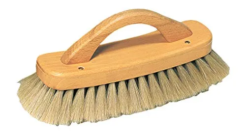 Redecker Schuhglanzbürste mit Bügelgriff, helles Rosshaar - Schuhbürsten für den besonderen Glanz, ausgestattet mit hochwertigem, hellem Rosshaar und einem stabilen gewachsten Buchenholzgriff - Qualität MADE IN GERMANY.