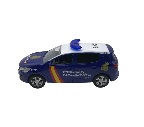 Miniatur Polizeiauto Metallisch Mit Kunststoffteilen Versand 24 Stunden
