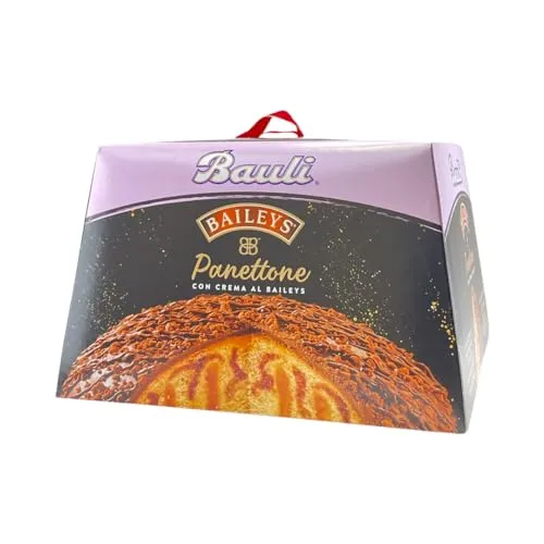Bauli Il Panettone Baileys mit Sahne Baileys und mit Schokolade überzogen 750g