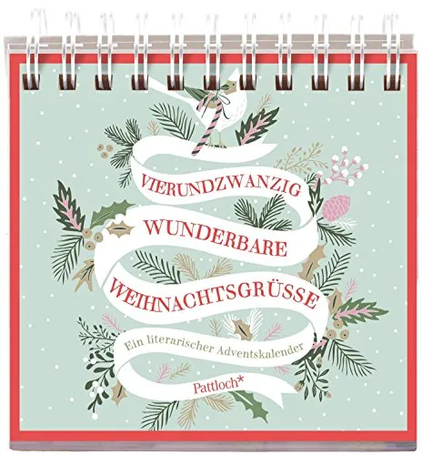 24x wunderbare Weihnachtsgrüße: Ein literarischer Adventskalender