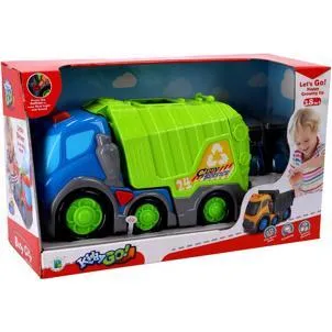 Kiddy Go Müllwagen mit Licht & Sound 31 cm (52380190)