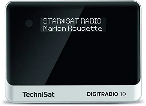 TechniSat DIGITRADIO 10 - Digitalradio mit Bluetooth, OLED-Display und Fernbedienung, DAB+ und UKW mit Favoritenspeicher für 40 Sender