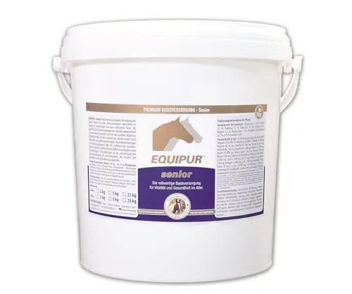 Vetripharm EQUIPUR - senior, 5 kg Eimer, Pulver