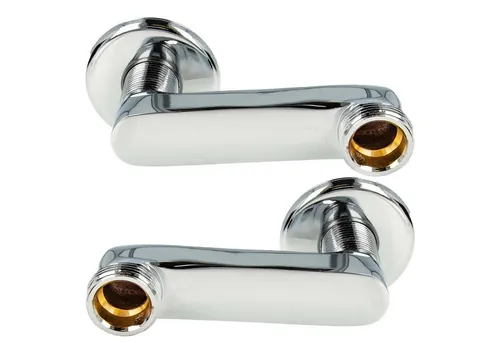 tecuro S-Anschluss versetzt um 80 mm, 2-er Set