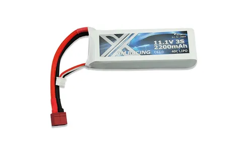 Amewi LiPo Akku 3S 11,1V 2200mAh 40C Softcase DEANS - Akkus mit hoher Leistungsfähigkeit, ideal für RC-Modelle und Drohnen, bietet hohe Entladeströme für maximale Performance.