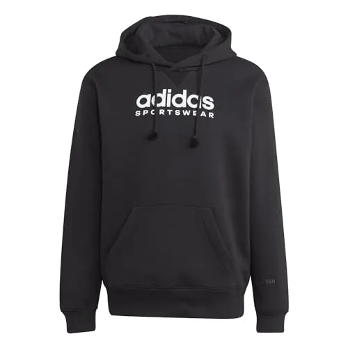 adidas Herren Hooded Sweat M All Szn G HDY, Black, IC9771, 2XL - Hoodies für Herren, ultraweicher und lockerer Schnitt mit gefütterter Kapuze und weitenregulierbarem Kordelzug – perfekt zum Entspannen.