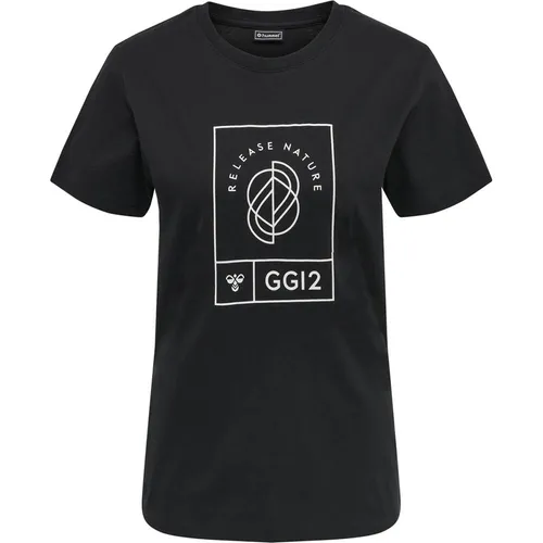 Hummel gg12 T-Shirt Kurzarm Damen - schwarz