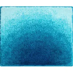 WC-Vorleger Badteppich Grund Sunshine 50 x 60 cm türkis - Badvorleger in fröhlichem Türkis, aus weichem Polyacryl für ein angenehmes Gefühl und rutschfeste Sicherheit im Badezimmer.