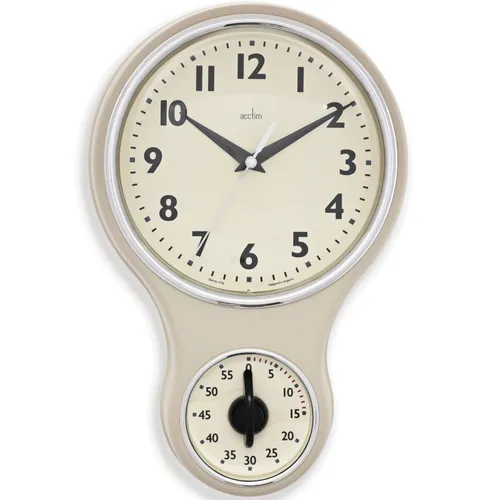 Christoffel Wanduhr Acctim in beige von Acctim