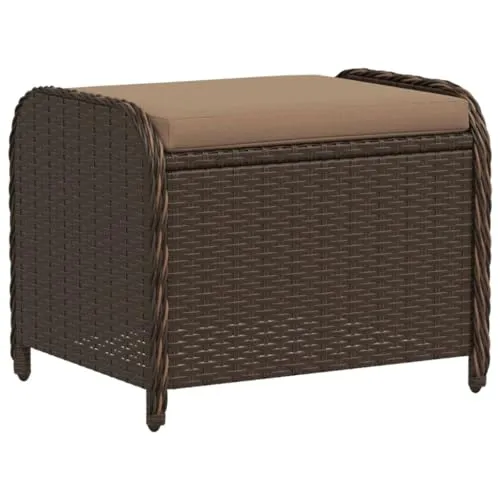 vidaXL Gartenhocker mit Kissen von vidaXL