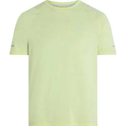 ENERGETICS Herren T-Shirt Ailo SS M - Das elastische Laufshirt Ailo von ENERGETICS bietet atmungsaktive Mesheinsätze und DRY PLUS Technologie für optimalen Tragekomfort. Mit längerer Rückenpartie und reflektierenden Elementen bestens für deine Läufe geeignet.