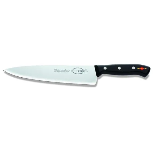 F. DICK Kochmesser Superior 23cm - Kochmesser für die professionelle Küche, ideal für präzises Schneiden von Kräutern, Gemüse und Fleisch. Hochwertiger X55CrMo14 Stahl und ergonomischer Griff für optimale Handhabung.