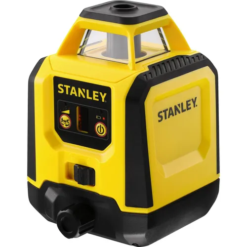 Stanley Rotationslaser DIY STHT77616-0 - Messgeräte mit 360° Laserprojektion und automatischer Selbstnivellierung für präzise Anwendung bis Ø 240m, inkl. Empfänger und Zubehör.