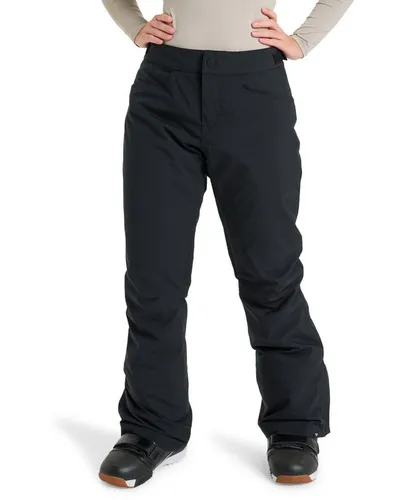 Roxy Snowboardhose Backyard 10K schwarz XS - Wintersport-Bekleidung mit 10K Wassersäule, ideal für kalte Tage auf der Piste, aus 100% Polyester und maschinenwaschbar.