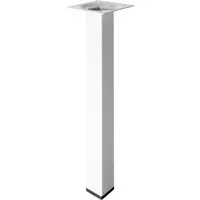 Hettich Tischbein 25 mm x 25 mm x 250 mm Weiß