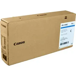 Original Canon PFI-1700C Tintenpatrone cyan - Echt/Original Tintenpatrone für Canon Inkjet-Drucker, mit langer Haltbarkeit bis 02-05/2025 für brillante Druckergebnisse.