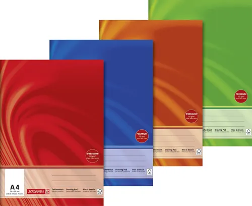 Brunnen 104794202 Zeichenblock A4 mit 20 Blatt