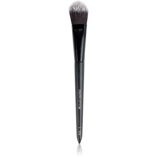 Brushworks Back Comb Brush Make-up-Pinsel Typ NO. 1 1 St.