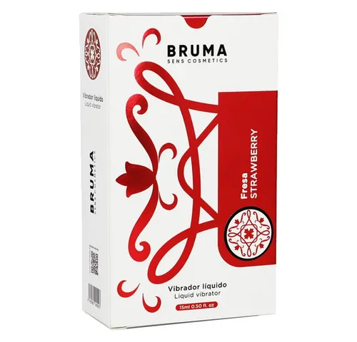 BRUMA Stimulationsgel Liquid Vibrator Strawberry, Packung mit, 1-tlg., stimulierendes Gel mit Vibrationseffekt