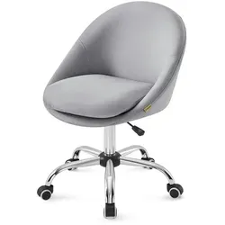 SONGMICS Bürostuhl, hellgrau