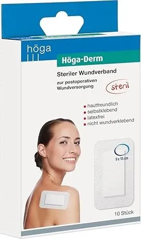 HÖGA-DERM steriles Pflaster 90x150 mm 10 St