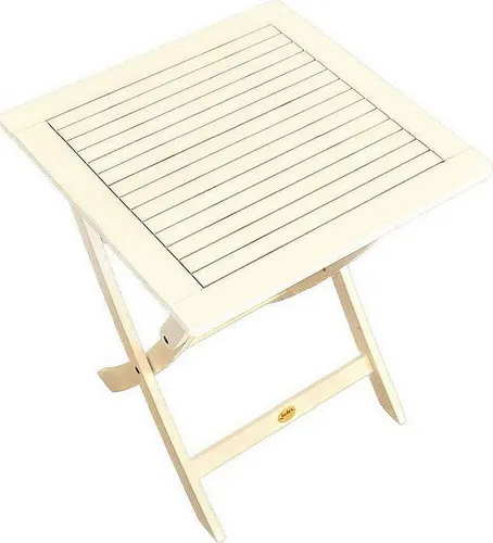 Produktbild Klapptisch Catar 60x60 cm weiß