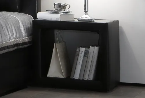 Nachtkonsole MAINTAL, schwarz, 51cm breit in schwarz von Maintal