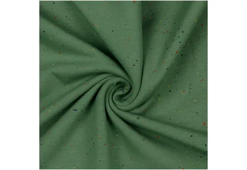 maDDma Stoff 0,5m Sweat-Stoff Cosy Colours Meterware Sweatstoff Sweat Farbwahl, 040 - blassgrün