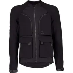 Knox Tor Protektorenjacke Schwarz XL - Motorradjacke mit innovativer wasserdichter Shell, ideal für Abenteuerfahrer. Bietet Atmungsaktivität, maximalen Komfort und Schutz durch Level 2 Panzerung.