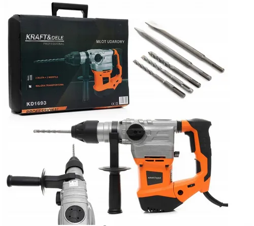 SCHLAGBOHRMASCHINE MEISSELHAMMER ABBRUCHHAMMER SDS 230V 2400W