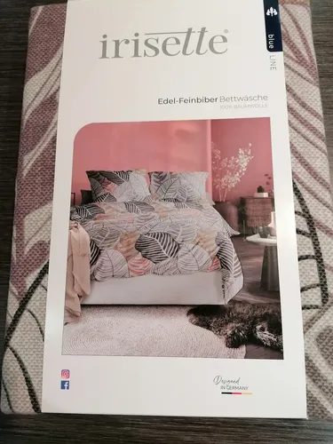 Irisette Bettwäsche Koala 8628, flauschig weich und wärmend - Bettwäsche-Set aus 100% Baumwolle, ideal für kalte Nächte. Atmungsaktiv, temperaturausgleichend und mit verdecktem Reißverschluss für einfaches Handling.