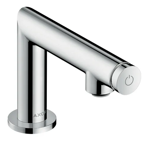 Axor Uno Standventil Select 80 - Chrom - 45130000 - Elegante Waschtischarmatur aus Chrom, sorgt für präzise Wasserregulierung und modernes Design in Ihrem Badezimmer.