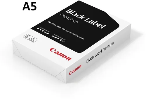 Canon Schwarz Label Premium A5 80g in schwarz von Canon