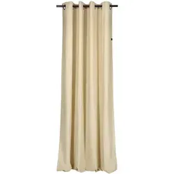 SCHÖNER WOHNEN Kollektion Ösenschal – Beige - Hochwertiger Ösenschal aus Synthetik in Beige, ideal für stilvolle Fensterdekoration. Maße: 130 cm breit. Perfekt für ein gemütliches Ambiente in Ihrem Zuhause!