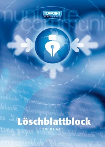 Stylex Schreibwaren Geschäftspapier 100x (5x 20 Blatt) Löschpapier Löschblattblock Löschblätter A4