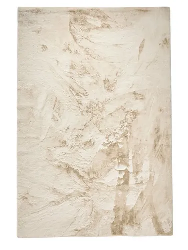 benuta Nest Kunstfell-Teppich Creme 80x150 cm von benuta