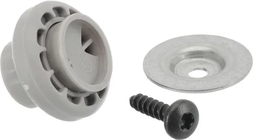Bosch Siemens 00188096 Rolle, Reparaturset für 1x Rolle im Behälter (Oberkorb)