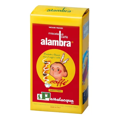 Caffè Passalacqua Alambra Gemahlenes Kaffee 250 g Voller Geschmack