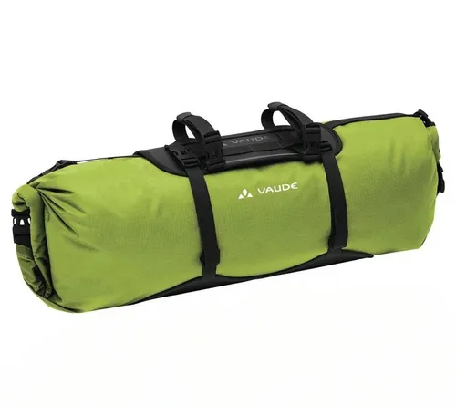 VAUDE Lenkertasche Traifront schwarz/grün - Praktische VAUDE Lenkertasche Traifront in schwarz/grün, ideal für Fahrradtouren. Mit cleverem Fächersystem für optimale Organisation und einfache Montage.
