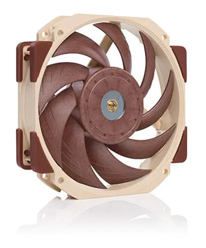 Noctua NF-A12x25r PWM - 120mm Rundrahmenlüfter - Premium Gehäuselüfter mit leiser Silent-Kühlleistung, ideal für enge Einbausituationen und als Upgrade für NH-D12L CPU-Kühler. Langlebig mit >150.000 h MTTF und innovativer Konstruktion.