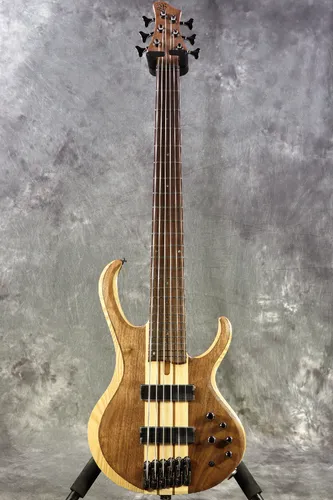 Ibanez BTB746 Natural Low Gloss NTL Ibanez 6-Saiter Bass mit Gigbag