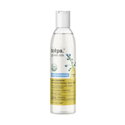 Produktbild TOŁPA Green Oils Reinigungs-Mizellenwasser für Gesicht, Augen und Lippen 200 ml