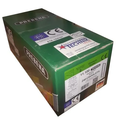 Prebena Klammern Z 40mm CSVHA ETA verzinkt von Prebena