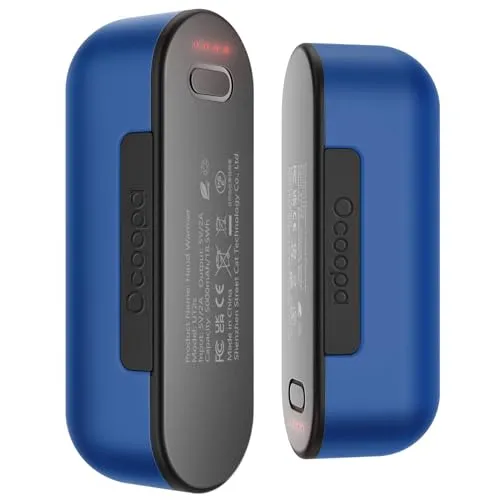 OCOOPA handwärmer elektrisch, 10000 mAh Split-Magnetic 2er-Pack, 4 Heizmodi, schnelleres Aufheizen handwärmer wiederverwendbar USB powerbank für Outdoor im Winter, UT2s (MagTwins)