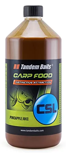 Tandem Baits Karpfen Futter Angelfutter Corn Steep Liquor CSL 1000 ml Ananassaft