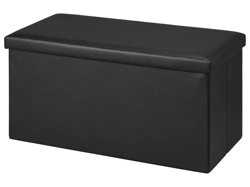 LIVARNO Sitztruhe klappbar (Schwarz)