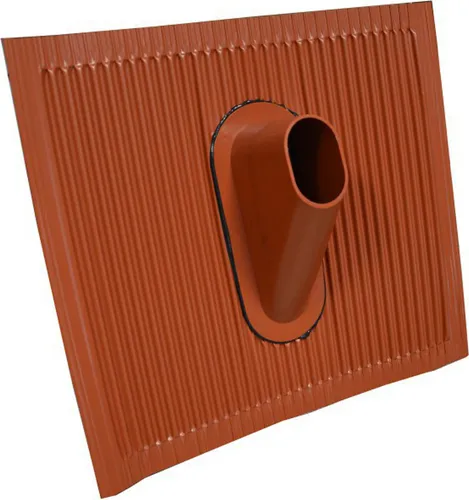 PremiumX Aluminium Dachabdeckung Rot für Ziegeldächer in rot von PremiumX