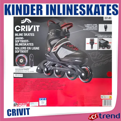 CRIVIT Kinder Inlineskates Jungen Inline Skates Gr. 37-41